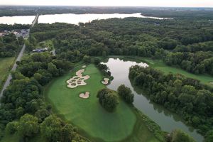 Double Eagle 17th Aerial Fairway